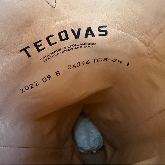 New TECOVAS The Abby Western Boot Women’s SIZE 9 Driftwood Suede - Picture 9 of 12